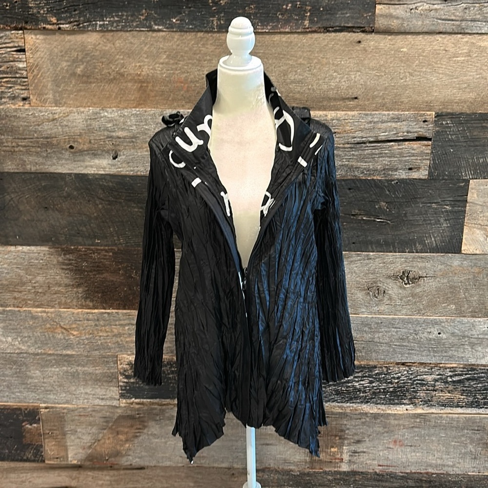 Neo Noble Reversable Graphic Crinkle Windbreaker - Picture 5 of 8